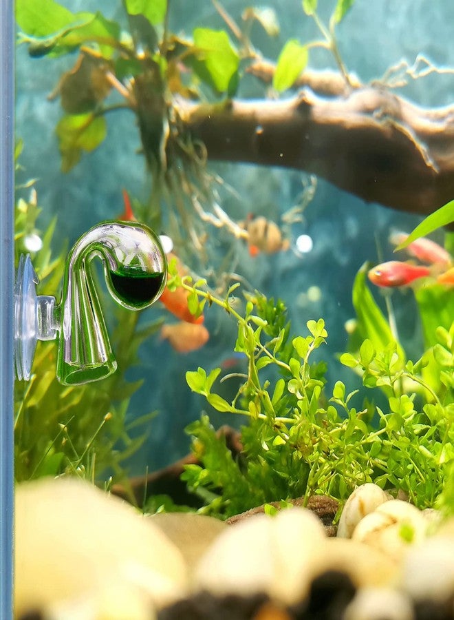 Dannisly CO2 Drop Checker Test Kit CO2 Clear Glass Capacity Monitor with Suction Cup for Aquarium Water Plant Fish Tank PH Test CO2 Kit - Image 4